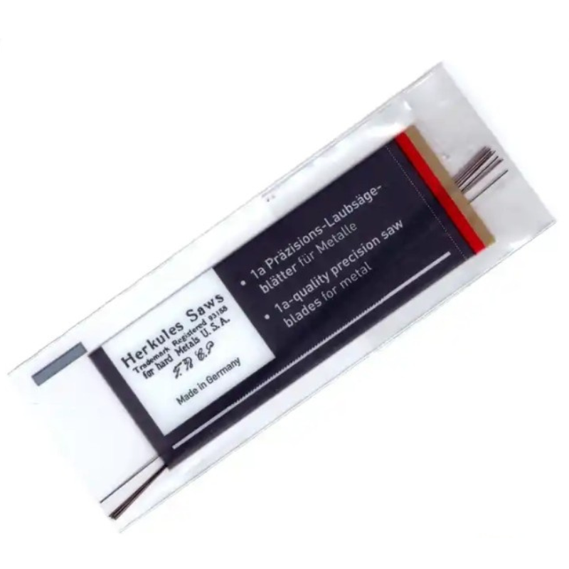 802.00050/1 Herkules White Label Jewellers Saw Blade 50 Herkules Jeweller’s Saw Blade 5/0 - Bild 1