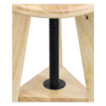 Wooden Jewellers Stool Durston - Bild 3