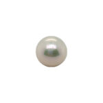 Pearl white, 10-11mm, half drilled