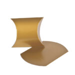 Golden Cardboard Pillow Box (10pcs)