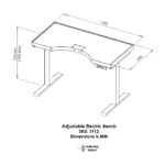 Adjustable Electric Bench for Jewellers, Durston - Bild 4