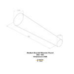Medium Bracelet Mandrel Round 40-70mm - Bild 2