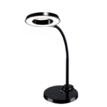 Jeweller’s LED Halo Table Lamp Black Durston