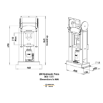 20t Hydraulic Press Durston - Bild 3