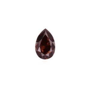 brown cubic zirconia pear 6x4mm 702.50001
