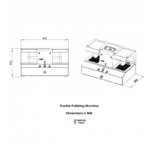 Double Polishing Machine 230V Durston - Bild 4
