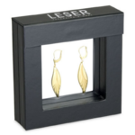 Floating frame for pendants - earrings - coins (70x70x25mm)