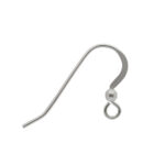 Earring hook, Sterling silver, 0,23g