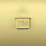 Metal marking Stamp for Rings 750 1,5x1mm