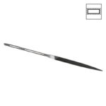 Vallorbe Warding Needle Files 160 mm, cut 2 - Bild 2