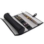 No. 904 Jewellery Case - Black / Grey Velour Interior - Bild 2