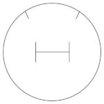 Paris Round Jewellery Box for Ring / Earrings