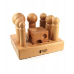 Wooden Anvil and Braid Set (7 pieces) Durston