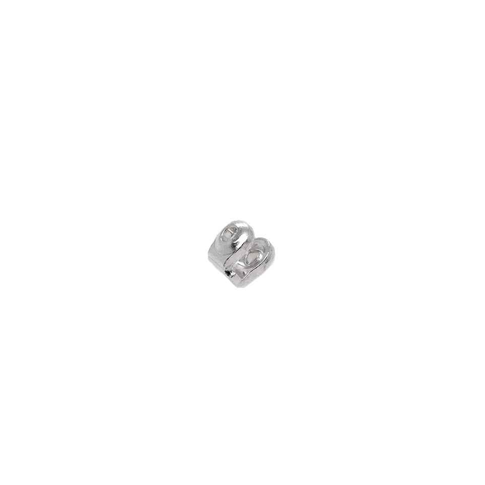 Sterling Silver 925 Ball Joint with Large Base For Pin Stems with Self-Contained Rivets Ball Joint with Large Base, Sterling Silver 925, 0,08g - Bild 1