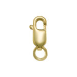 Chain Clasp Oval 13x5,5mm, Gold 18K, 1.14g
