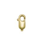 Lobster Claw Clasp Carabiner, 14k Gold 585, 0.96g