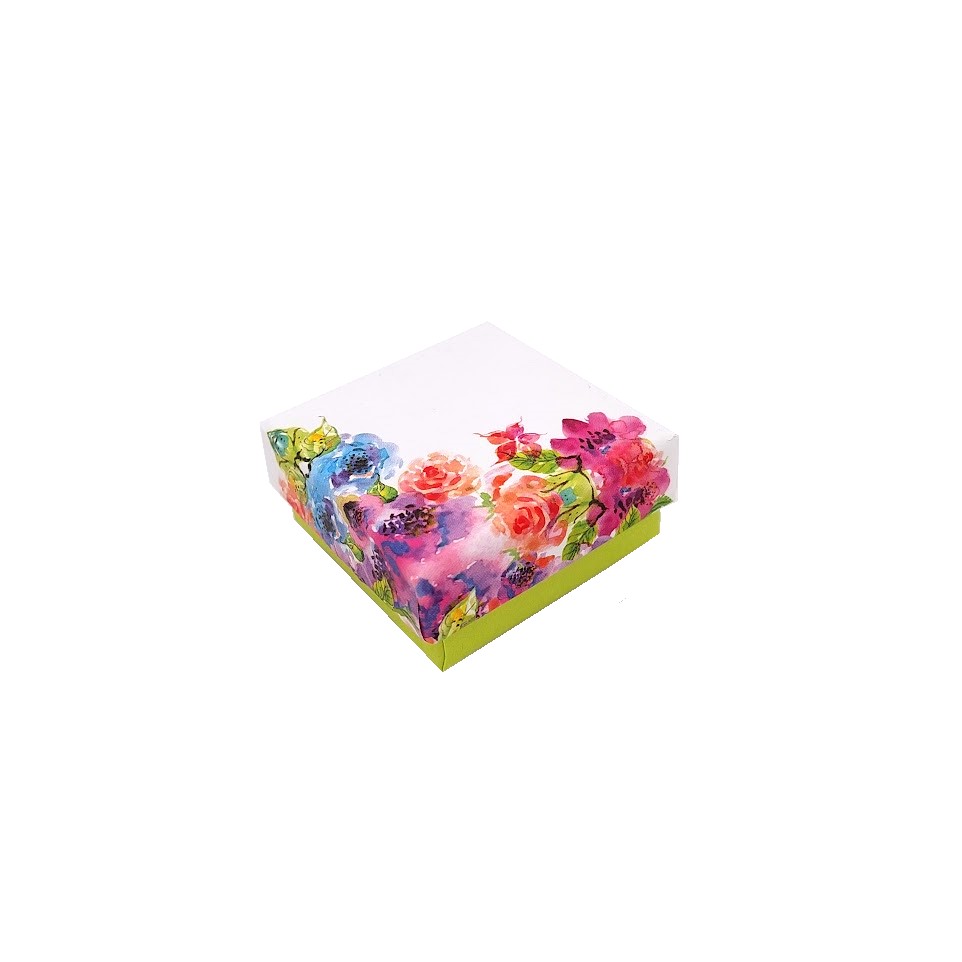 900.003711L Boston Earring Box, Floral - Bild 1