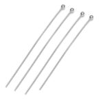 Headpins 10pc, Sterling Silver