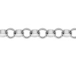 Round Belcher Chain 2,6mm ÄL25, Sterling Silver