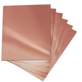 red copper (002) (1) Copper Sheet 1,0mm, Red Copper (Cu100) - Bild 1