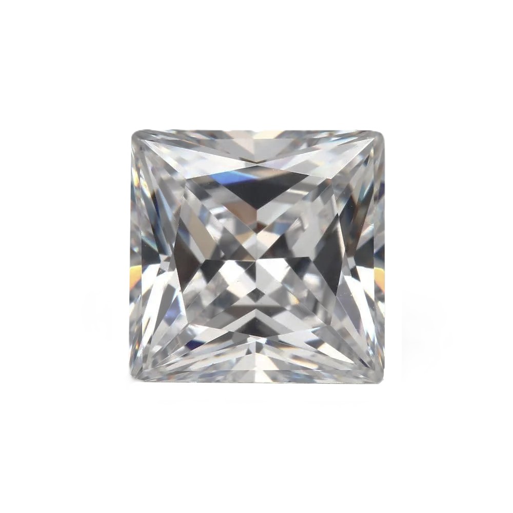 square-cubic-zirconia Cubic Zirconia 3,0x3,0 mm - Bild 1