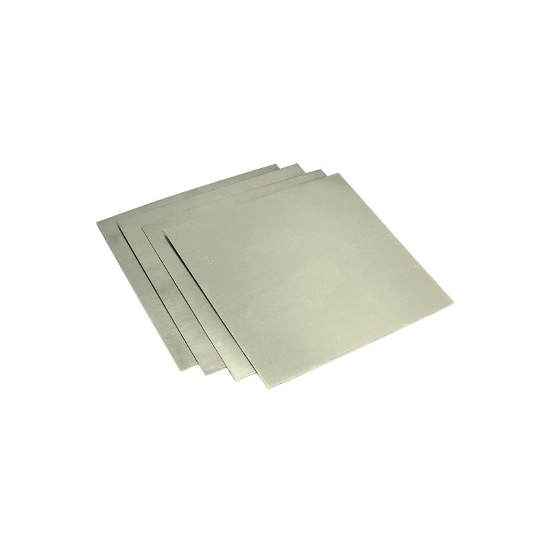 new leaf (002) Nickel Silver 1,5mm sheet, alpacca, 65% copper (Cu65Ni22Zn13) - Bild 1