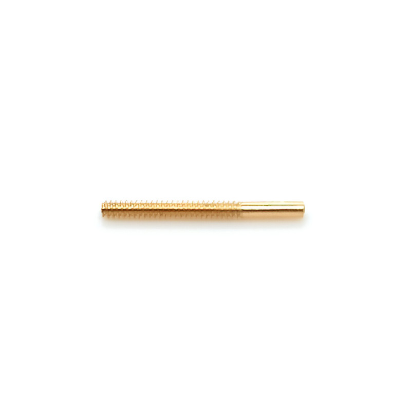 123193_Finger pin with thread gold 585 Threaded Earring Post, 14K Gold - Bild 1