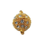 Pearl lock - With magnet and stones