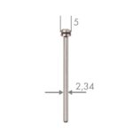 HATHO Screwmandrel with Fits Hole