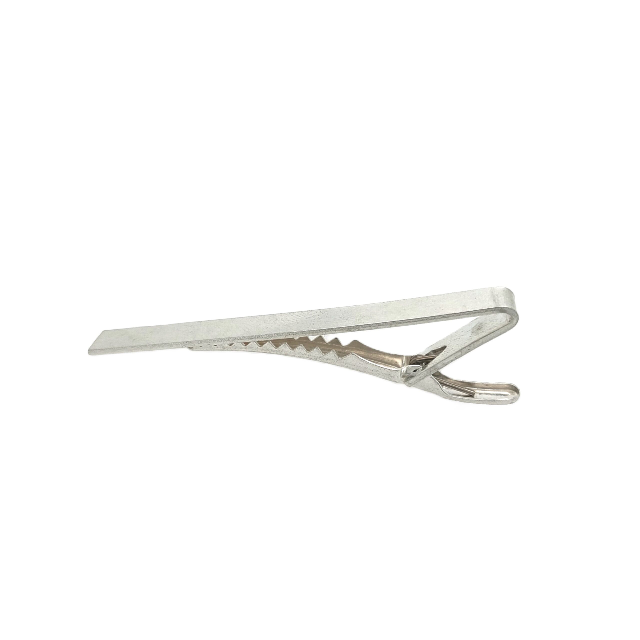 Tie clip back silver 925 6cm Tie clip back silver 925 6cm