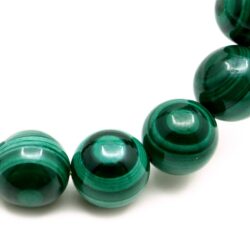 malachite beads round 8mm