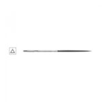 Needle File (three square) 200mm, Cut 5, Dick