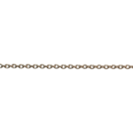 Anchor Chain with White Palladium, 0,7mm,14k White Gold 585 (not rhodium plated)