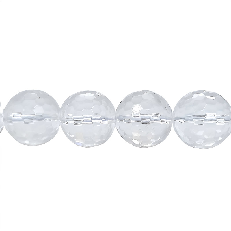 74706 Rock crystal 14mm, faceted - Bild 1