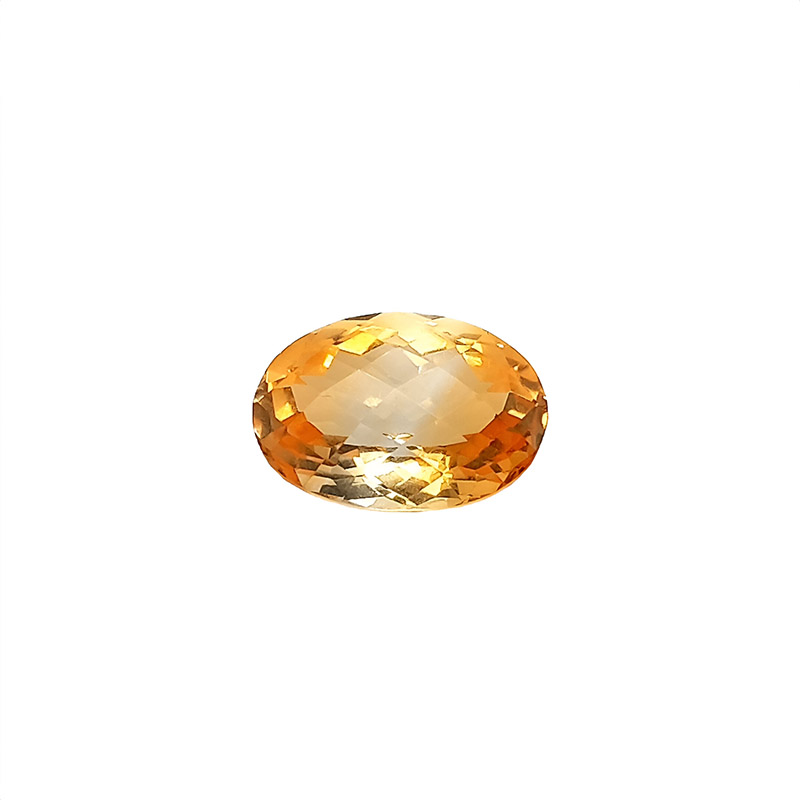 71001 Citrine oval, 14x10mm - Bild 1