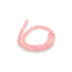 Pink quartz on a ribbon