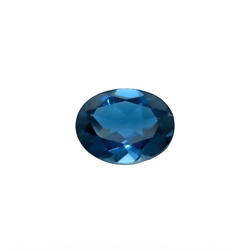 71324 Topaz London blue 9x7mm - Bild 1