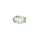 Garnet green oval, 6.6x10.5mm