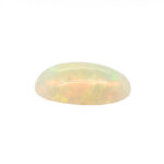 Opal, oval, 13x7mm