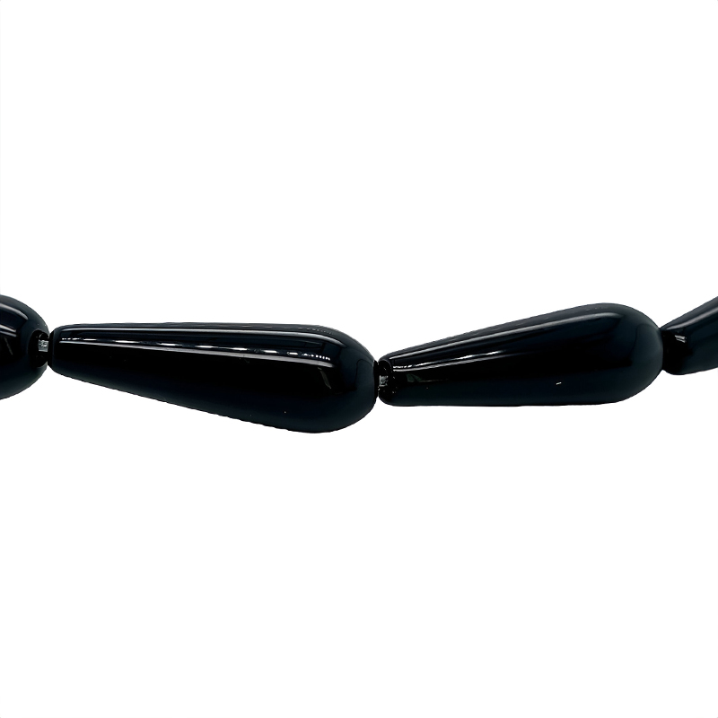 73807 Agate black 10x30mm - Bild 1