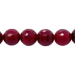 Agate ruby 12mm, faceted