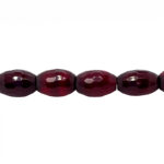 Agate ruby 10x15mm, faceted