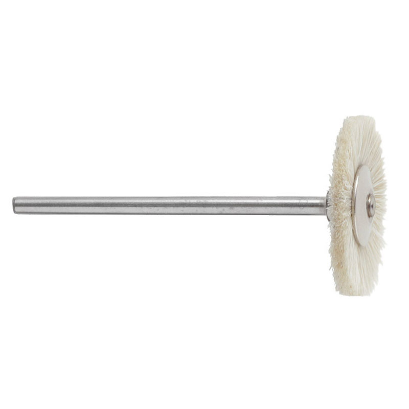 10022HP_HATHO_Soap with holder HATHO polishing brush white, with mandrel - Bild 1