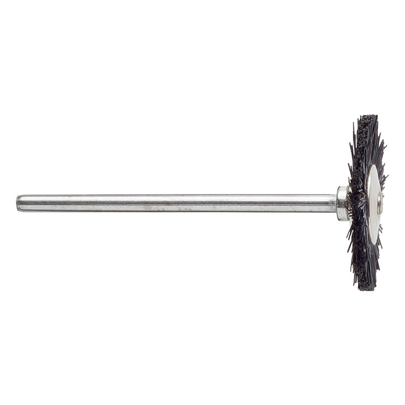 12122HP_HATHO HATHO Hard Black Chungking Bristle Brush Ø22 mm/12pcs - Bild 1