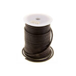 Leather Cord, Dark Brown 3,0mm