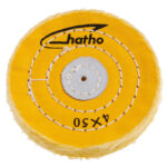 HATHO MIRA buff, yellow, with stitching