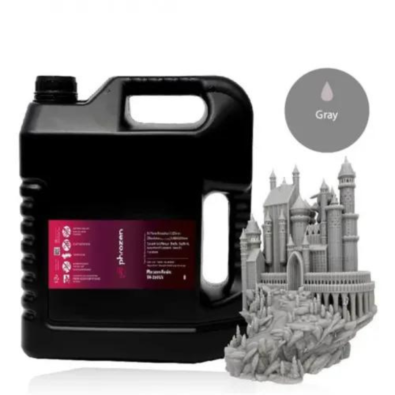 Phrozen Water Washable Resin Gray 5Kg Phrozen Resin Water-Washable - Model Gray (5KG) - Bild 1