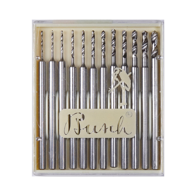 busch-bur-sets-twist-drill-set-fig-77 Busch® Bur Fig. 77 006 - 023 Set of 12 Twist Drills - Bild 1