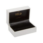 Oslo Jewellery Box for Wedding Rings (White) - Bild 2