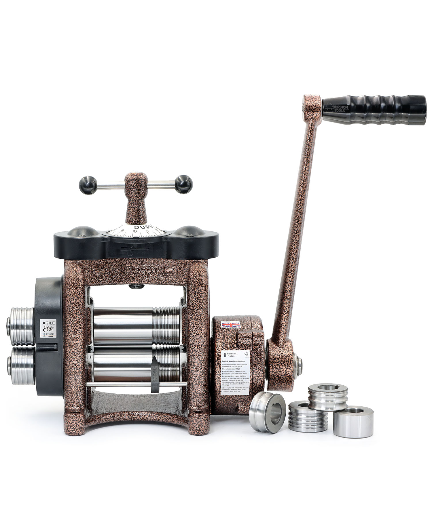 Agile-Elite-C110-Front_2 Rolling Mill Agile Elite C110 Durston - Bild 1